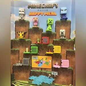 McDonald's 2025 Minecraft Movie Happy Meal Toys